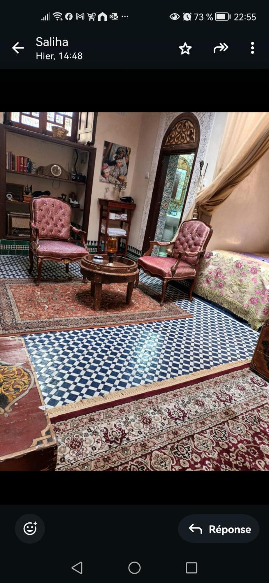Riad Avec Terrasse Privee Et Piscine Partagee A 300M Fez Exterior photo