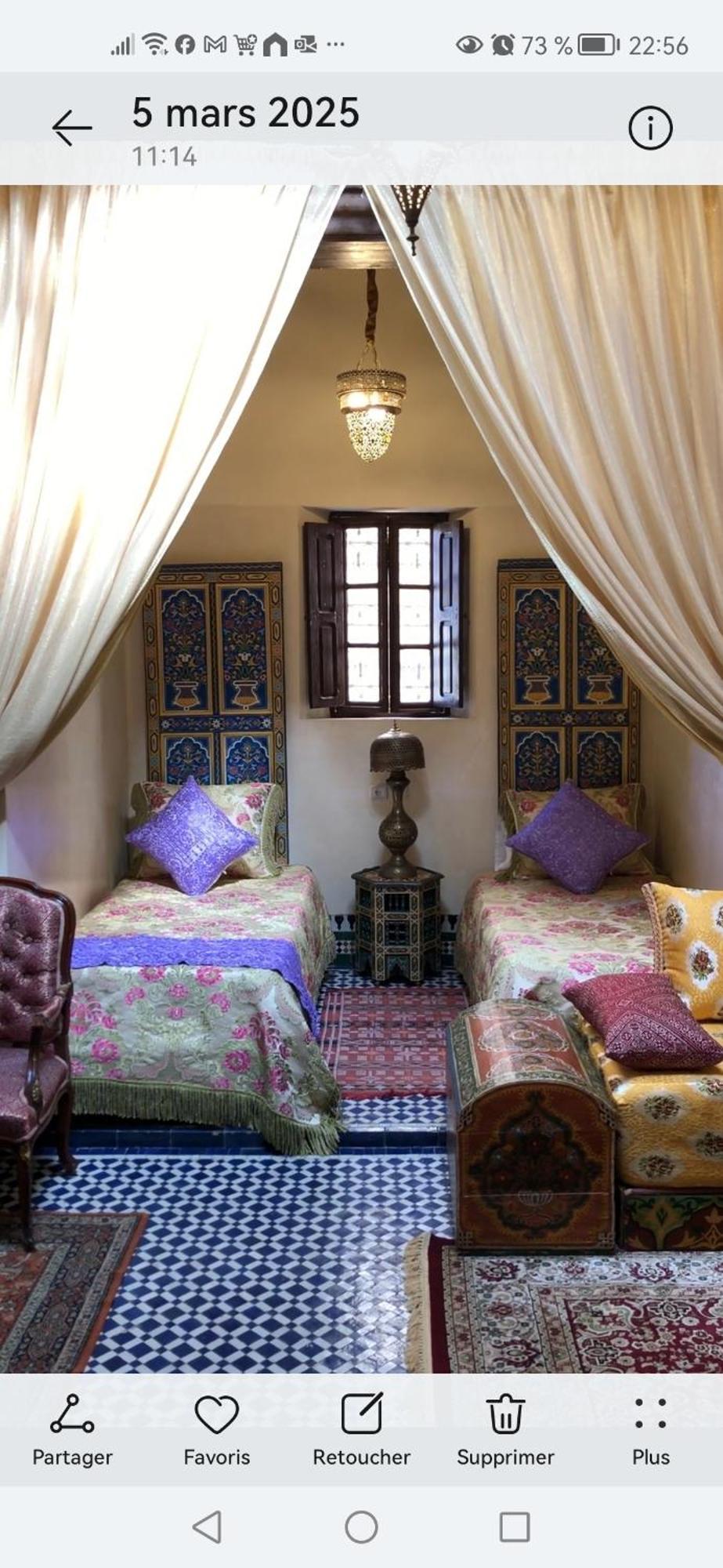 Riad Avec Terrasse Privee Et Piscine Partagee A 300M Fez Exterior photo